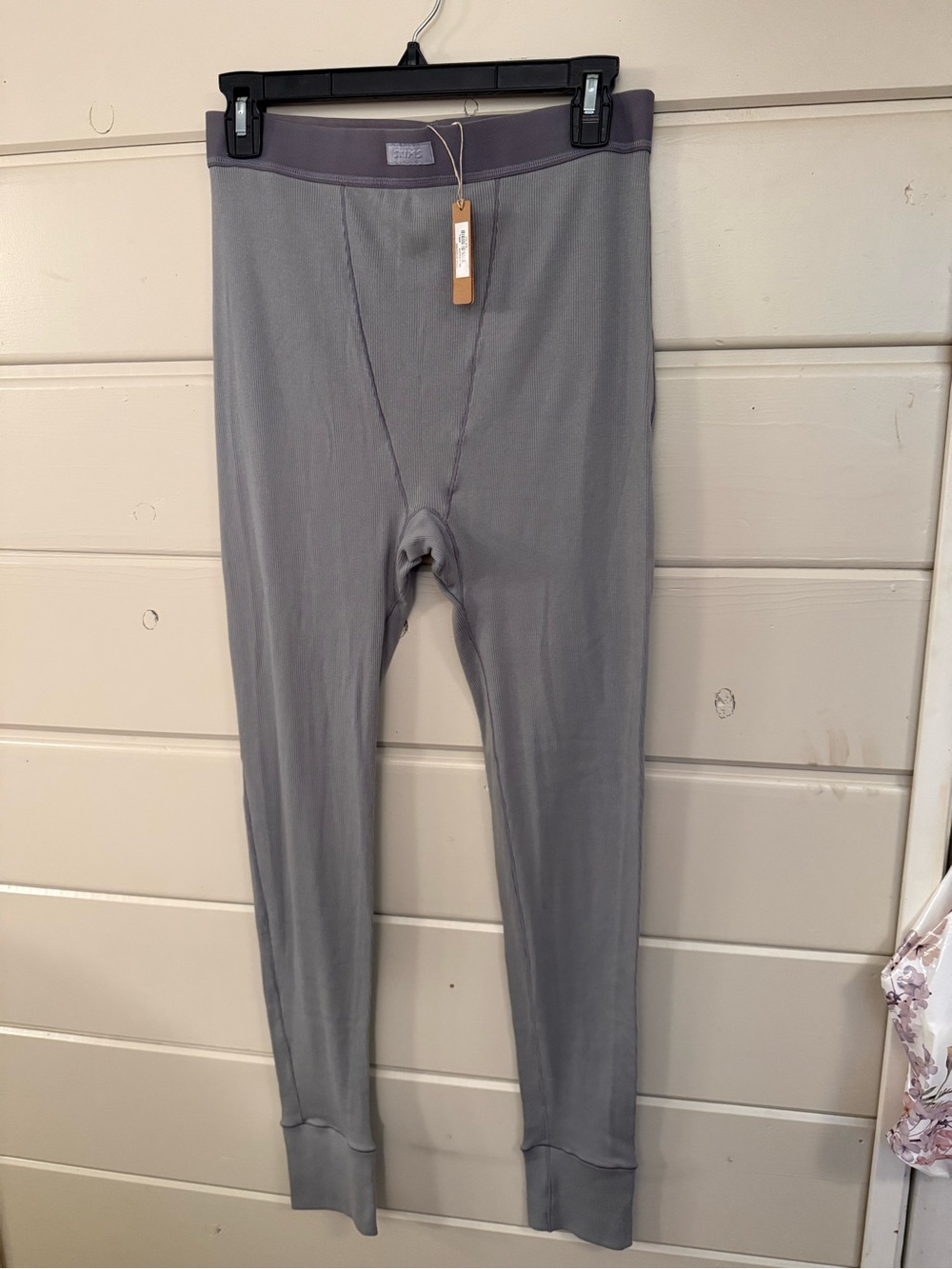 SKIMS Women's Gray Thermal Leggings